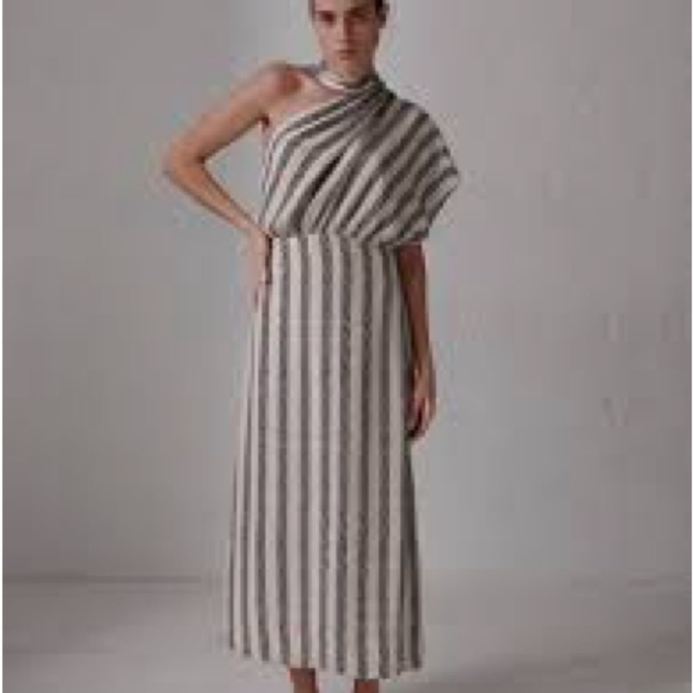 SUMMER SALE 🔥 JUAN DE DIOS Gioconda Crepe Viscose Midi Dress NWOT🔖